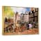 Designart - Amsterdam City Artwork - Landscape Framed Canvas Art Print